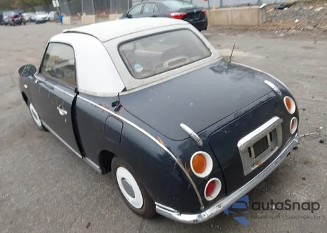 1991 Nissan Figaro из США, поврежденный, VIN FK10007172
